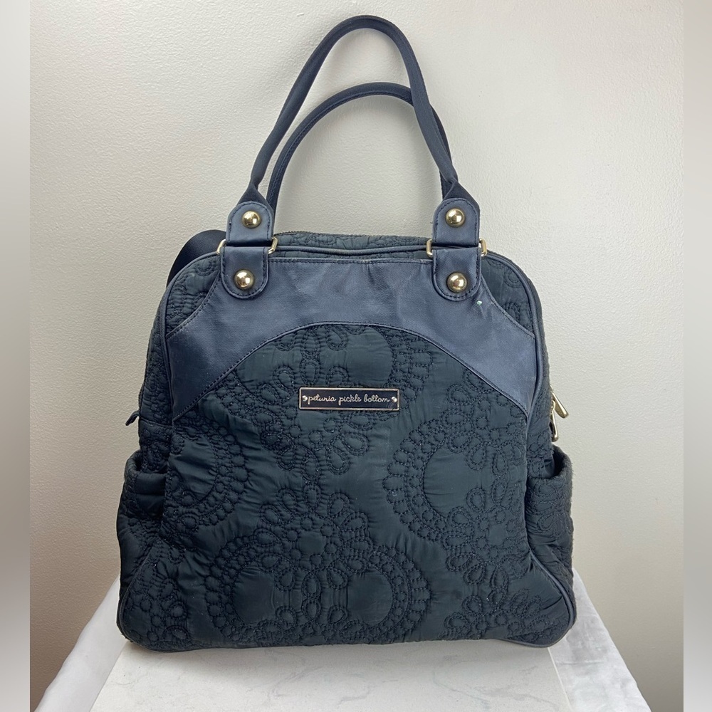Petunia Pickle Bottom 'Embossed Sashay' Diaper Bag Backpack OR Shoulder Bag